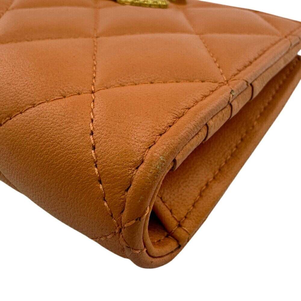 CHANEL Orange Wallet - Picture 6 of 11